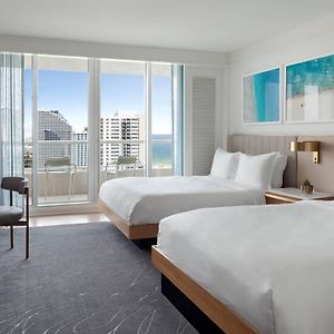 Queen Room Two Queen Beds Balcony Partial Ocean View Mobility Accessible Roll Shower